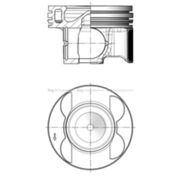 Kolv 83,01mm från Autofrance