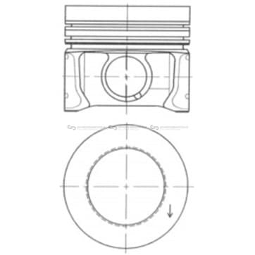Kolv 79,5mm från Autofrance