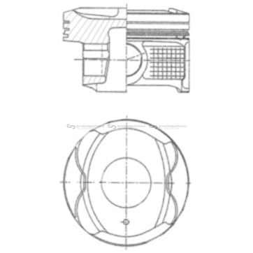 Kolv 71,5mm från Autofrance