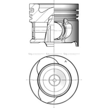 Kolv 76,5mm från Autofrance