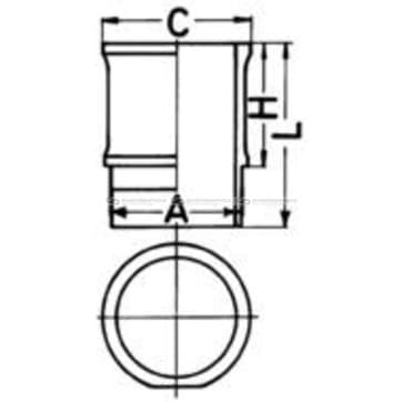 Cylinder, Liner 88mm från Autofrance
