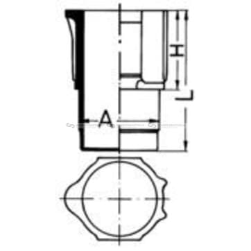 Cylinder, Liner 86mm från Autofrance