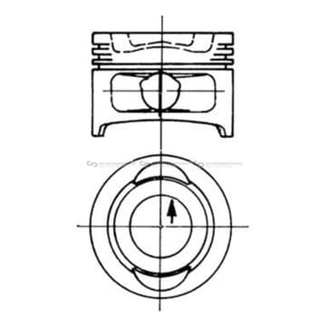 Kolv 94mm från Autofrance