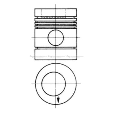 Kolv 97mm från Autofrance