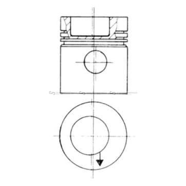 Kolv 97,5mm från Autofrance