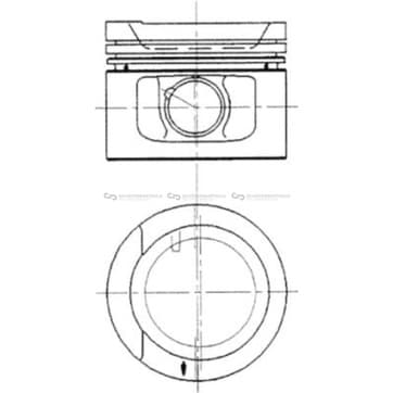 Kolv 81,51mm från Autofrance