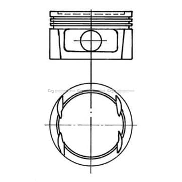 Kolv 86,5mm från Autofrance