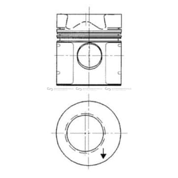 Kolv 97,5mm från Autofrance