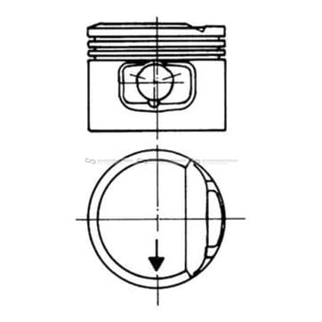 Kolv 81,51mm från Autofrance
