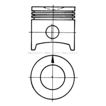 Kolv 85,51mm från Autofrance