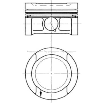 Kolv 81,26mm från Autofrance