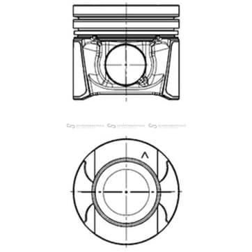 Kolv 85,51mm från Autofrance