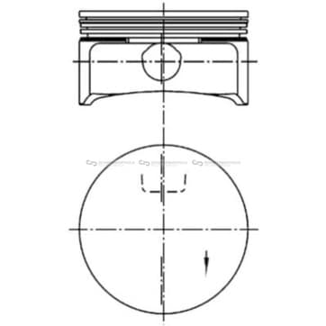 Kolv 80,5mm från Autofrance