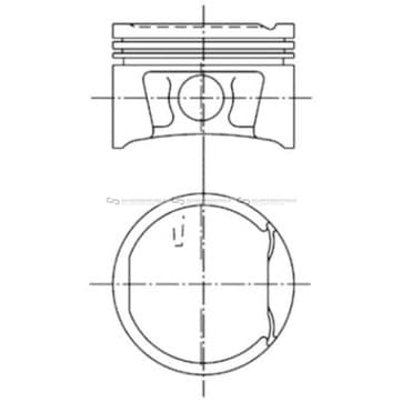 Kolv 79,5mm från Autofrance