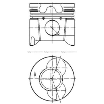 Kolv 85,6mm från Autofrance