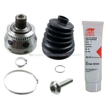 Knutsats, drivaxel, Framaxel vänster, på hjulsidan — Framaxel vänster, på hjulsidan från Autofrance