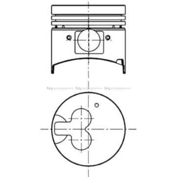 Kolv 83,2mm från Autofrance