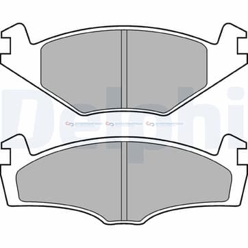 Bromsbeläggssats, Framaxel — Framaxel från Autofrance