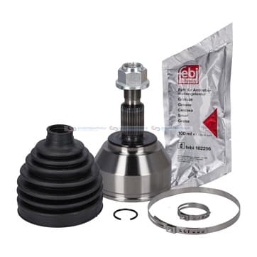 Knutsats, drivaxel, Framaxel, på hjulsidan från Autofrance