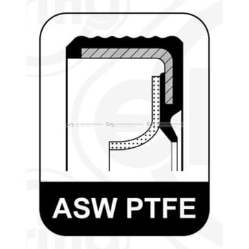 Vevaxeltätning innerø-100x ytterø-120mm PTFE från Autofrance
