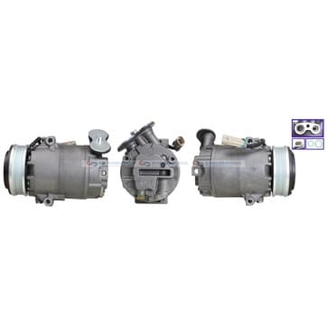 Kompressor, AC Ø-104mm från Autofrance