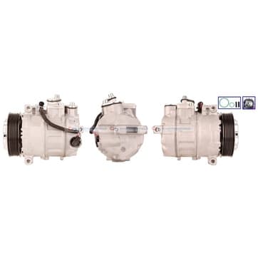 Kompressor, AC Ø-120mm från Autofrance
