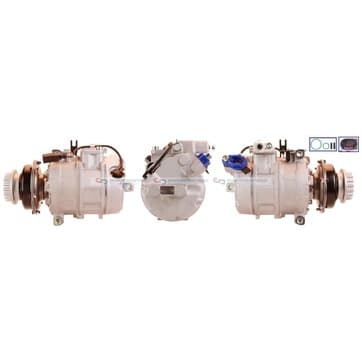 Kompressor, AC Ø-120mm från Autofrance