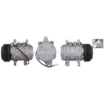 Kompressor, AC Ø-120mm från Autofrance