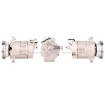 Kompressor, AC Ø-115mm från Autofrance