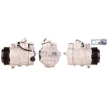 Kompressor, AC Ø-120mm från Autofrance