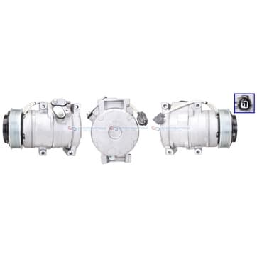 Kompressor, AC Ø-115mm från Autofrance