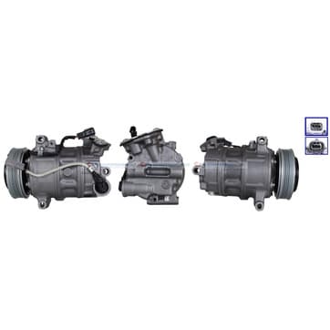 Kompressor, AC Ø-115mm från Autofrance