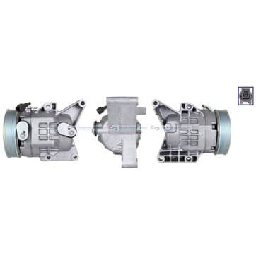 Kompressor, AC Ø-118mm från Autofrance