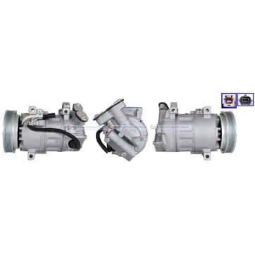 Kompressor, AC Ø-125mm från Autofrance