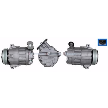 Kompressor, AC Ø-110mm från Autofrance