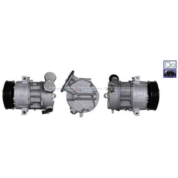 Kompressor, AC Ø-110mm från Autofrance