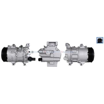 Kompressor, AC Ø-110mm från Autofrance