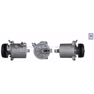 Kompressor, AC Ø-105mm från Autofrance