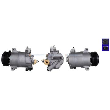 Kompressor, AC Ø-108mm från Autofrance