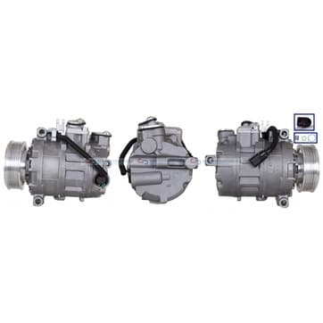 Kompressor, AC Ø-100mm från Autofrance