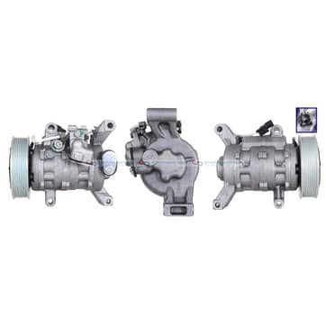 Kompressor, AC Ø-120mm från Autofrance