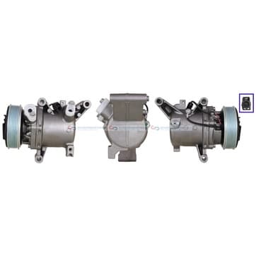 Kompressor, AC Ø-110mm från Autofrance