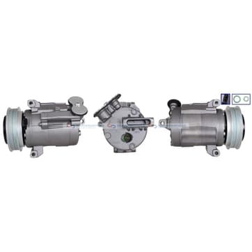 Kompressor, AC Ø-120mm från Autofrance