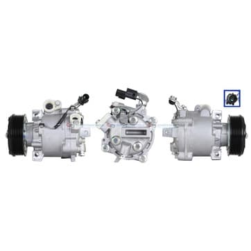 Kompressor, AC Ø-95mm från Autofrance