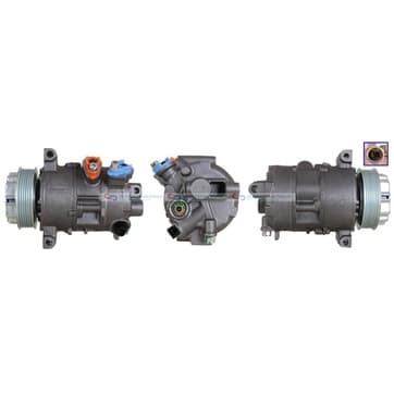 Kompressor, AC Ø-100mm från Autofrance
