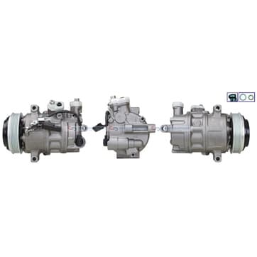 Kompressor, AC Ø-115mm från Autofrance