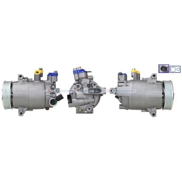 Kompressor, AC Ø-110mm från Autofrance
