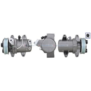 Kompressor, AC Ø-115mm från Autofrance