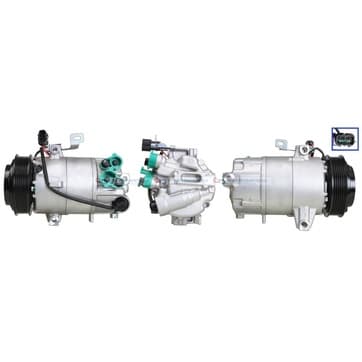 Kompressor, AC Ø-112mm från Autofrance