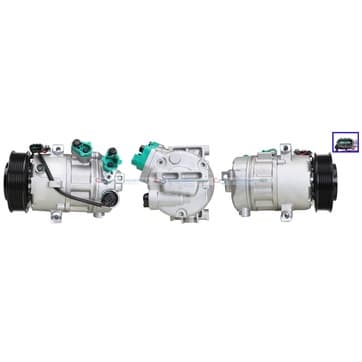 Kompressor, AC Ø-120mm från Autofrance